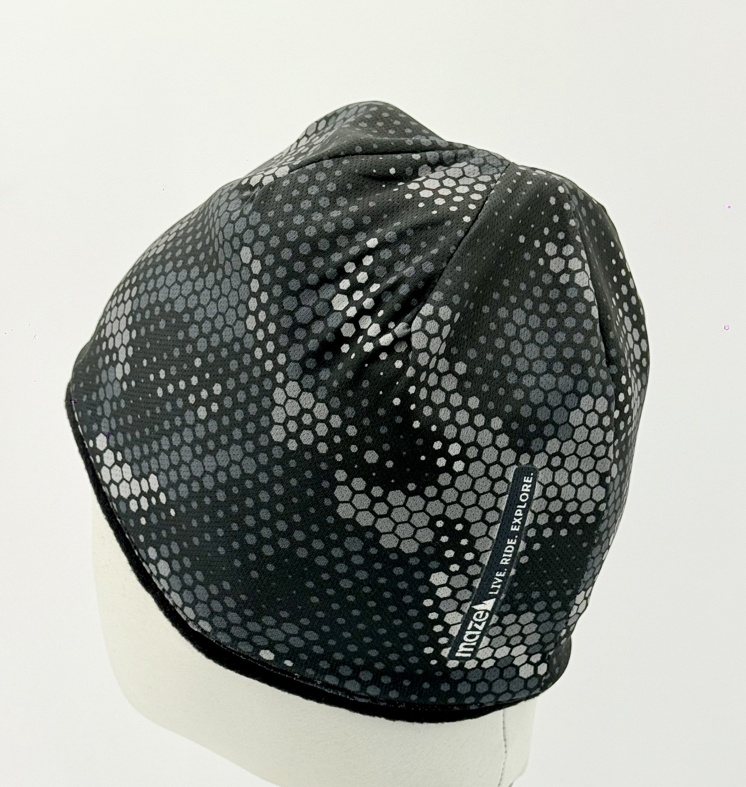 ШАПКА ДВУЛИЦЕВА CAMO BLACK 